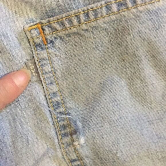 Vintage Levi’s Baggy Silver Tab HW  Booty Shorts - Picture 8 of 11